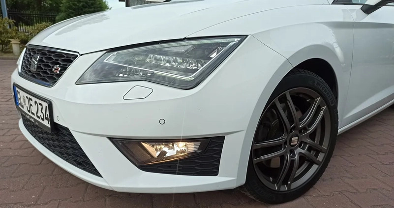 Seat Leon cena 42800 przebieg: 109700, rok produkcji 2014 z Grójec małe 137